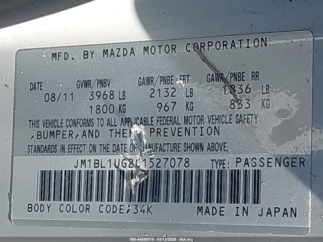 Mazda Mazda3 I Sport