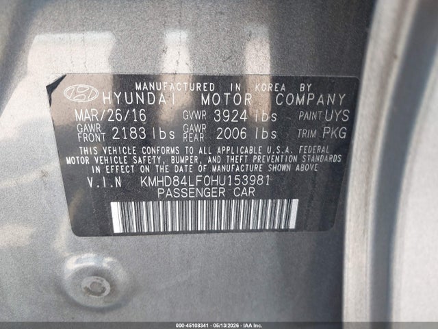 Hyundai ELANTRA Se