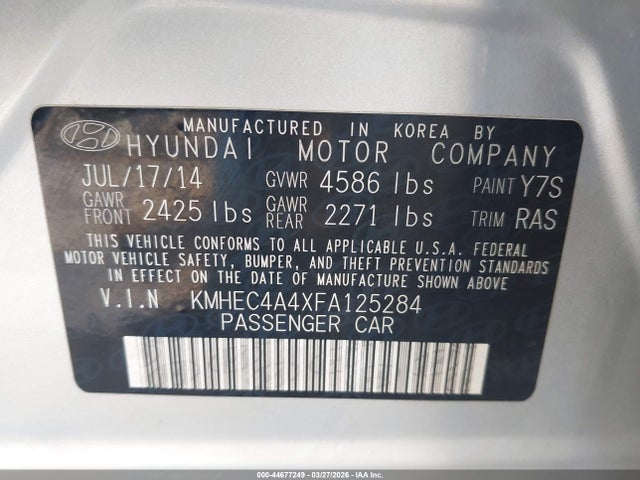 Hyundai SONATA Limited