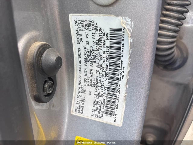 Toyota Sequoia Sr5 V8