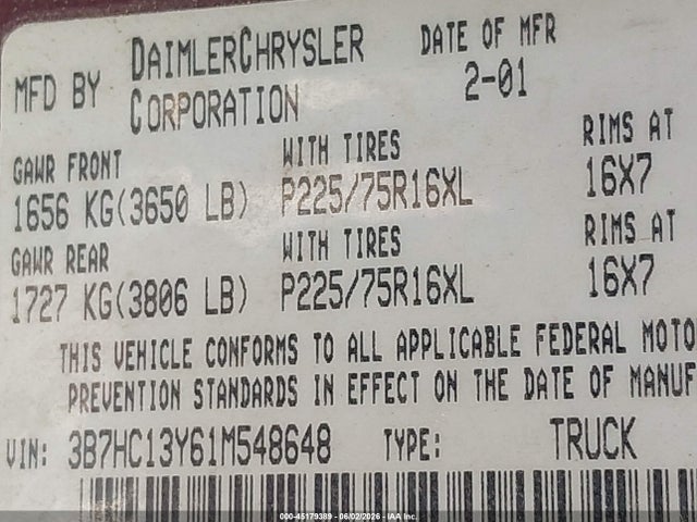 Dodge Ram 1500 St