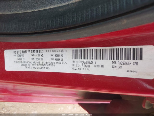 Dodge Avenger Se