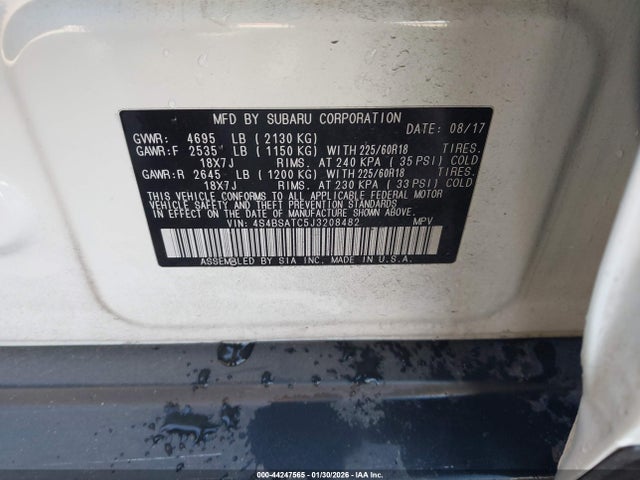 Subaru Outback 2.5i Touring
