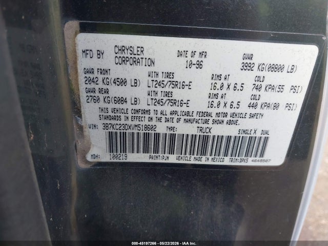 Dodge Ram 2500 St