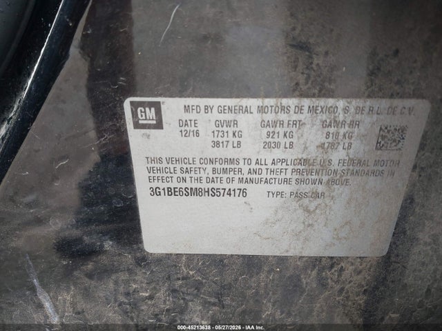 Chevrolet Cruze Lt Auto