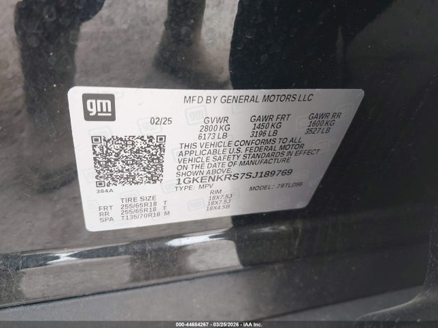 GMC Acadia Fwd Elevation