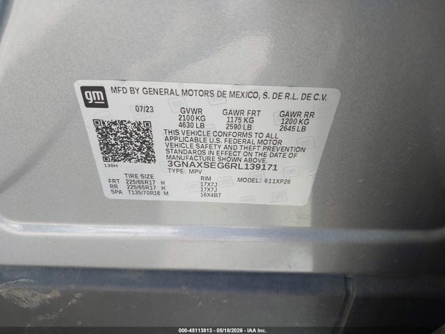 Chevrolet Equinox Awd Ls