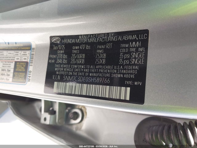 Hyundai TUCSON Sel Convenience