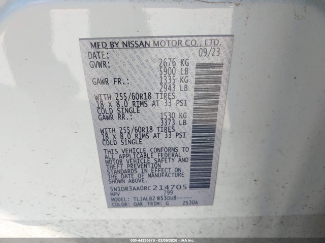 Nissan Pathfinder S Fwd