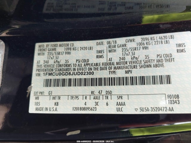 Ford Escape Se