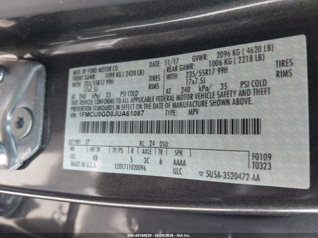 Ford Escape Se