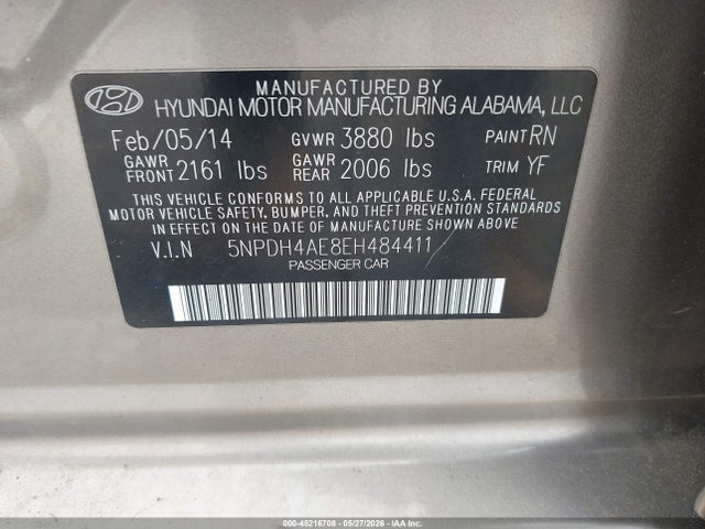 Hyundai ELANTRA Se