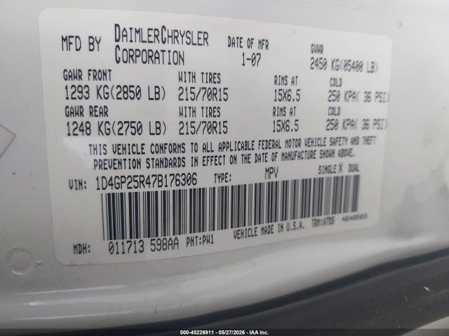 Dodge Caravan Se