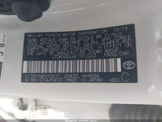 Toyota Prius Three