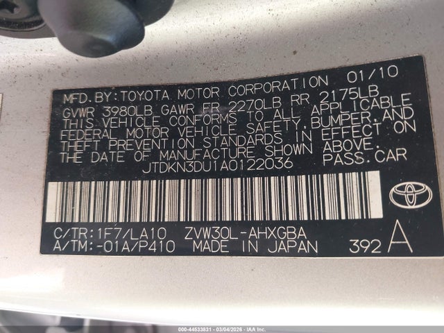 Toyota Prius Iv
