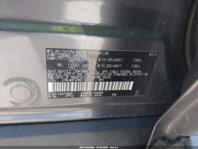 Toyota RAV4 Le