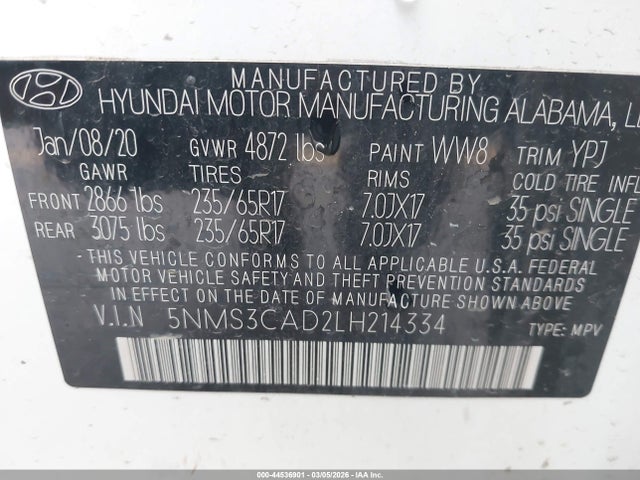Hyundai SANTA FE Sel