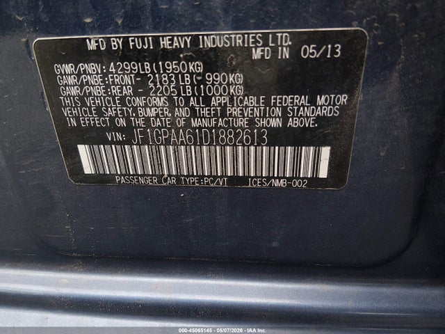 Subaru Impreza 2.0i