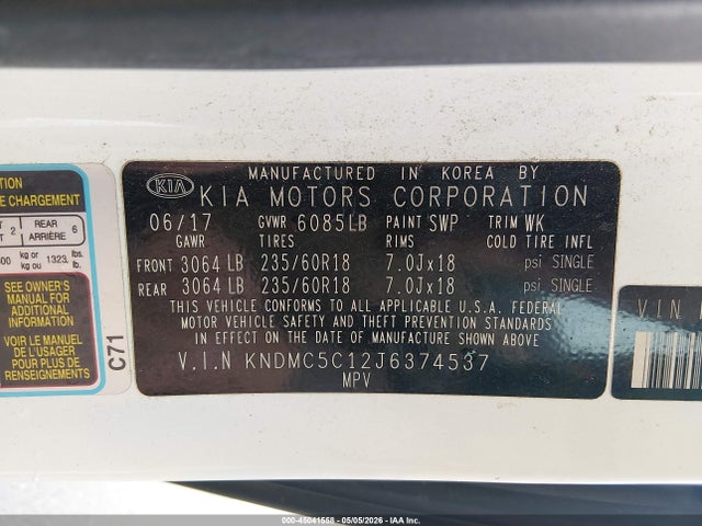 Kia Sedona Sx