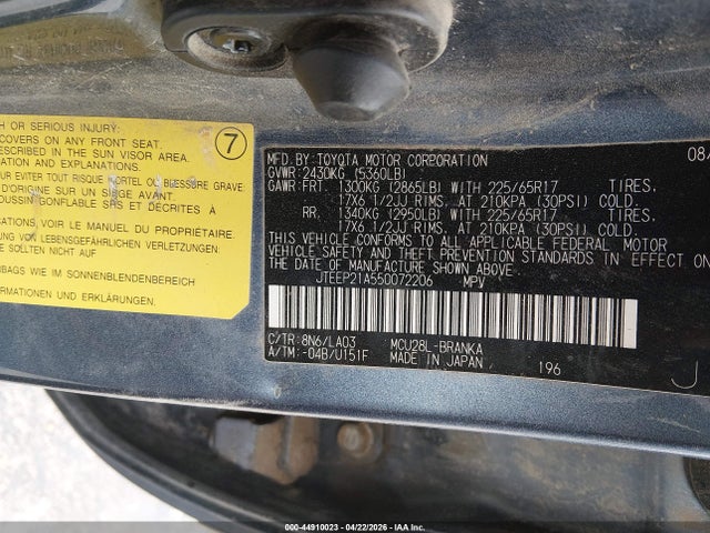 Toyota Highlander Limited V6