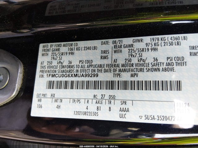 Ford Escape Se