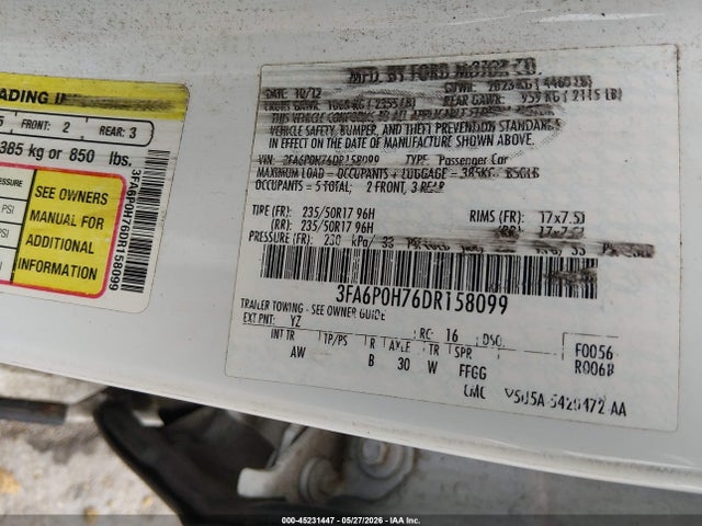 Ford Fusion Se