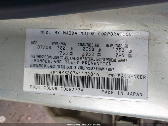 Mazda Mazda3 I