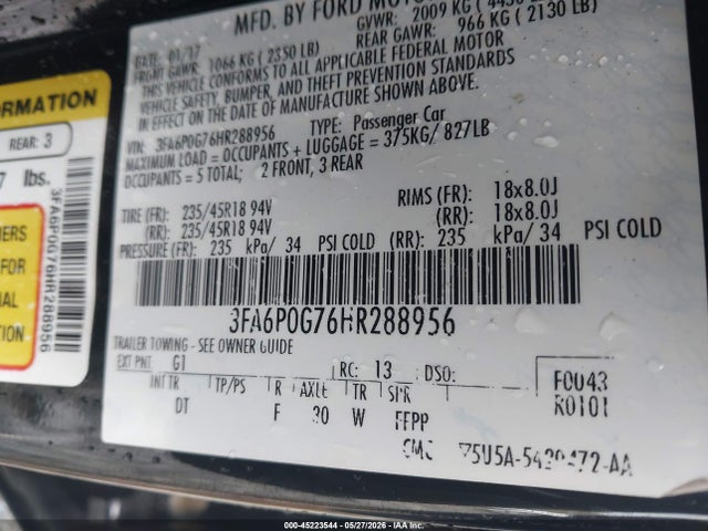 Ford Fusion S