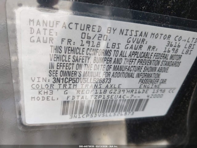 Nissan Kicks Sr Xtronic Cvt