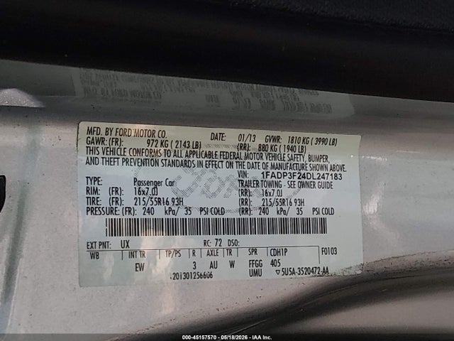 Ford Focus Se