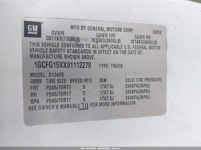 Chevrolet Express Work Van