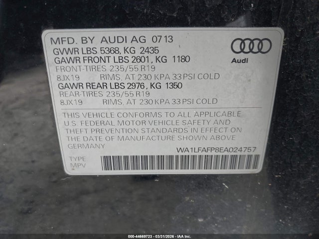 Audi Q5 2.0t Premium