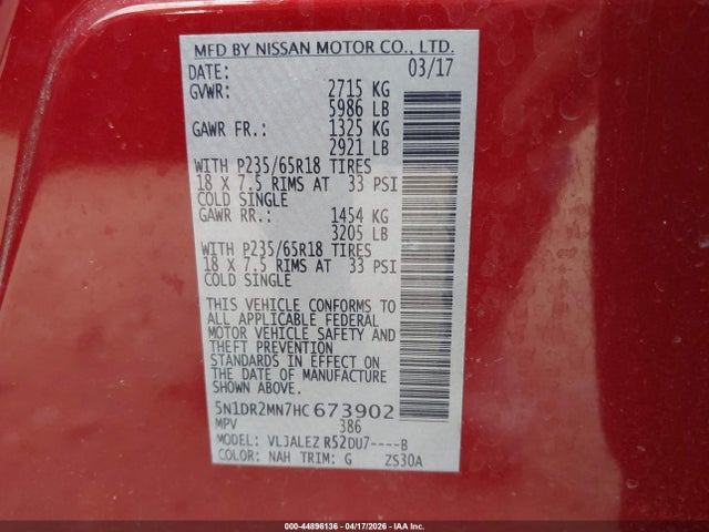 Nissan Pathfinder Sv