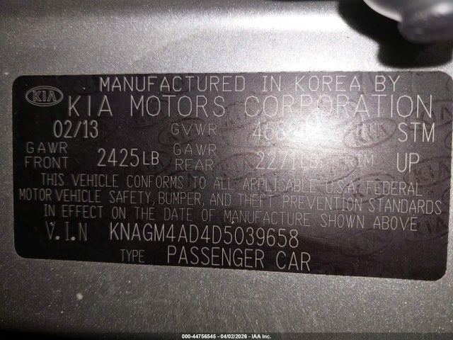 Kia Optima Ex