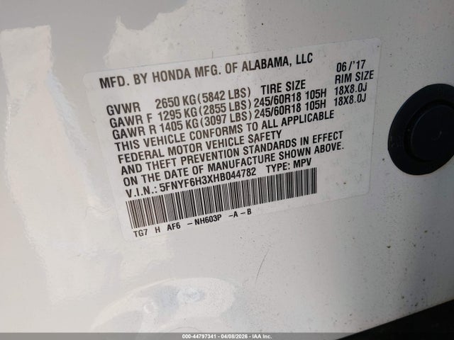 Honda Pilot Ex