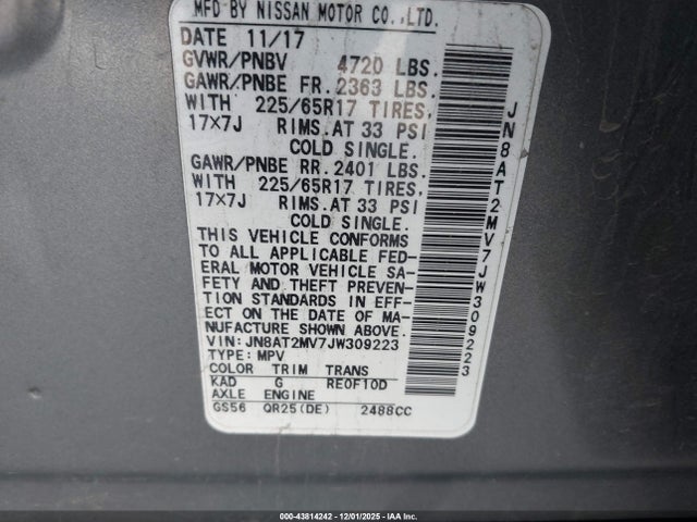 Nissan Rogue S