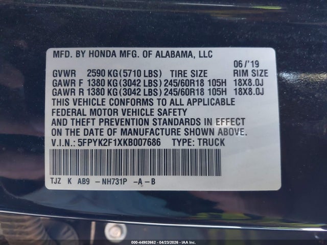 Honda Ridgeline Sport
