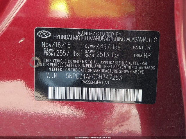 Hyundai SONATA Sport