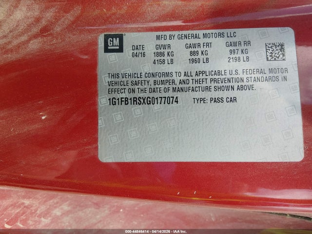 Chevrolet Camaro 1lt
