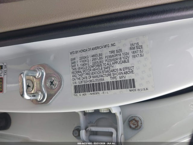 Acura RDX Acurawatch Plus Pkg