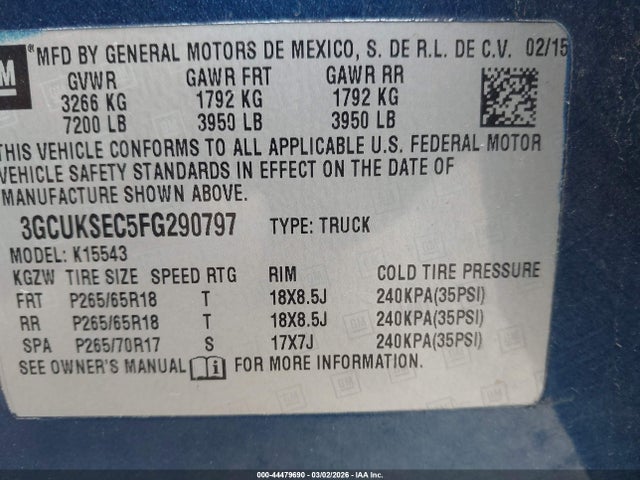 Chevrolet Silverado 1500 2lz