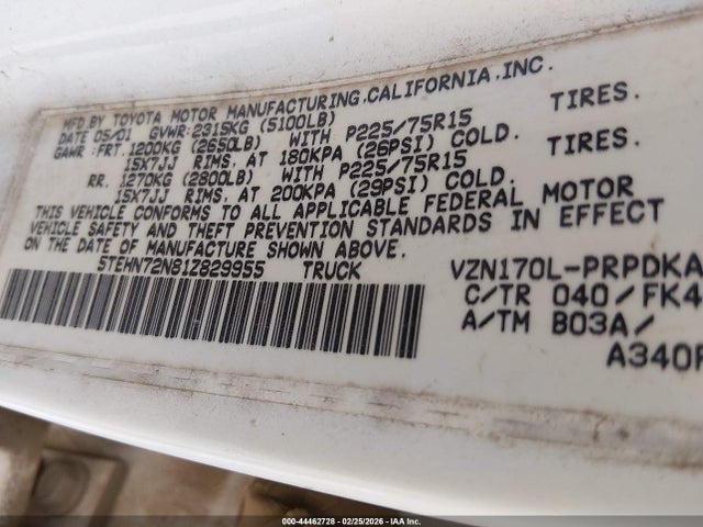 Toyota Tacoma Base V6