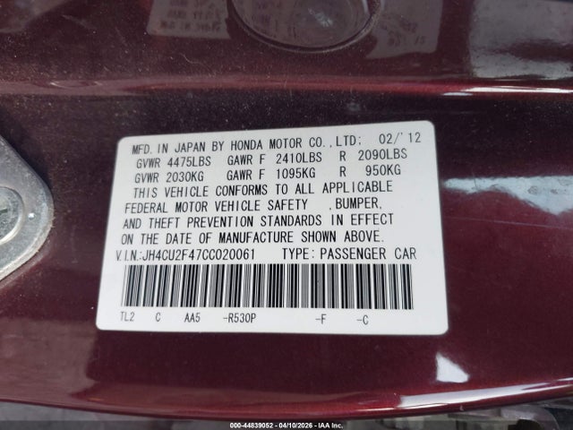 Acura TSX 2.4