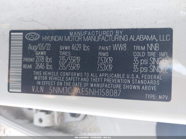 Hyundai TUCSON Sel