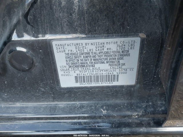 Nissan Versa Sv Xtronic Cvt