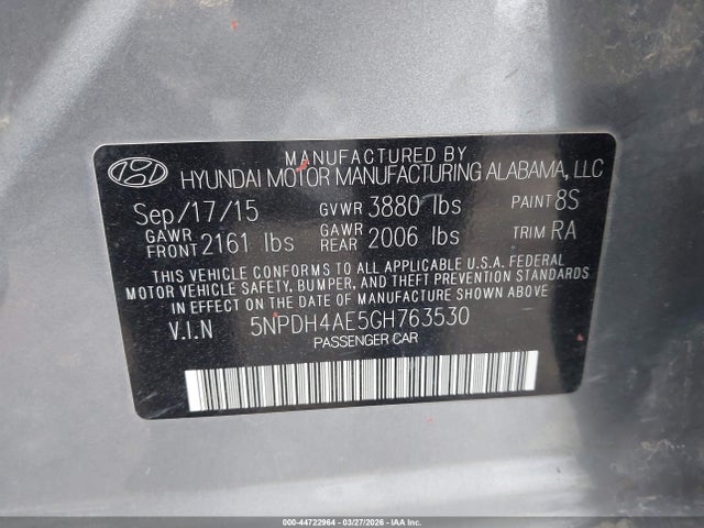 Hyundai ELANTRA Se