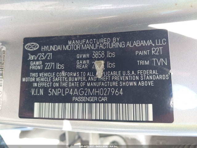 Hyundai ELANTRA Limited