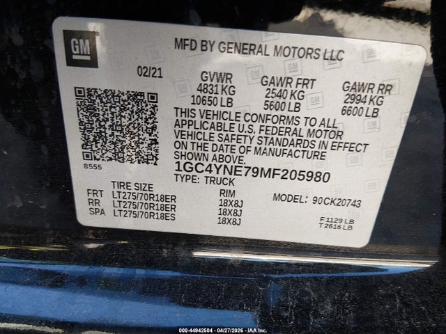 Chevrolet Silverado 2500 4wd  Standard Bed Lt