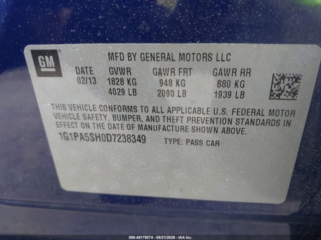 Chevrolet Cruze Ls Auto
