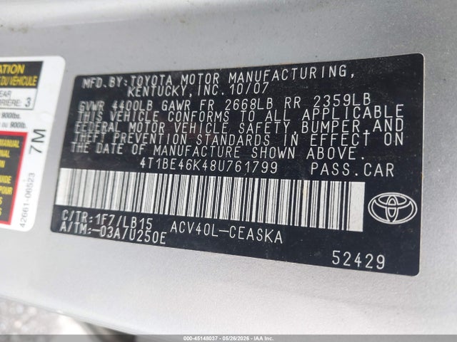 Toyota Camry Se